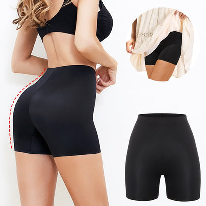 Anti Chafing Safety Pants Invisible Under Skirt Shorts Ladies Seamless Smooth Underwear Ultra Thin Comfortable Control Panties